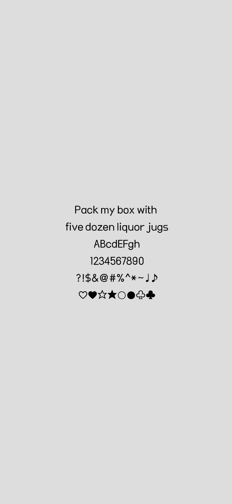 Log바닷가마을 M font in use