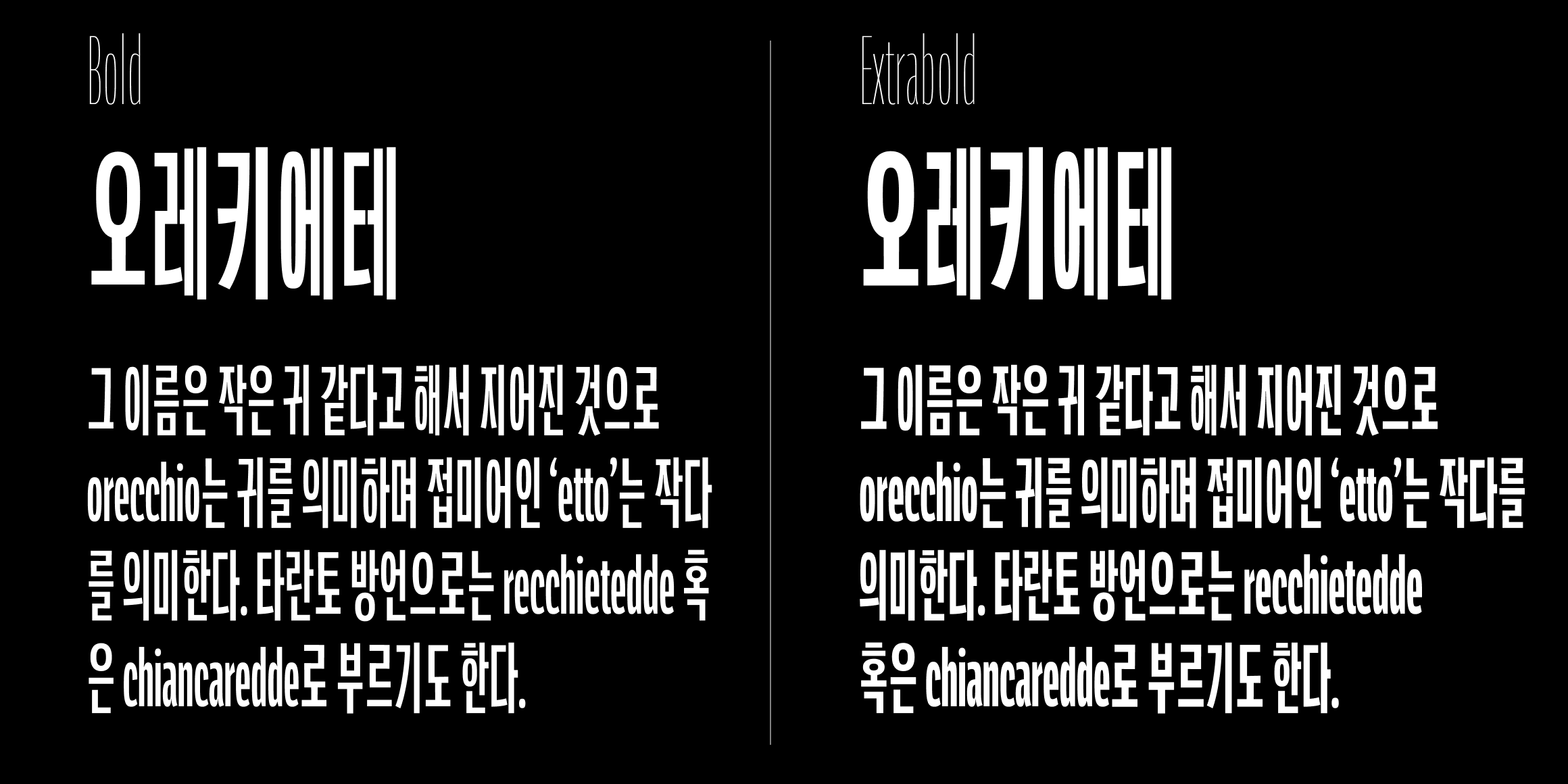 뉴트로닉한글컴프레스드 font in use