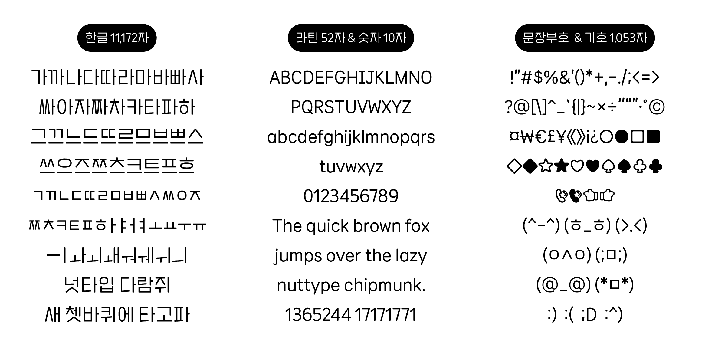 nut 초진지람지 font in use