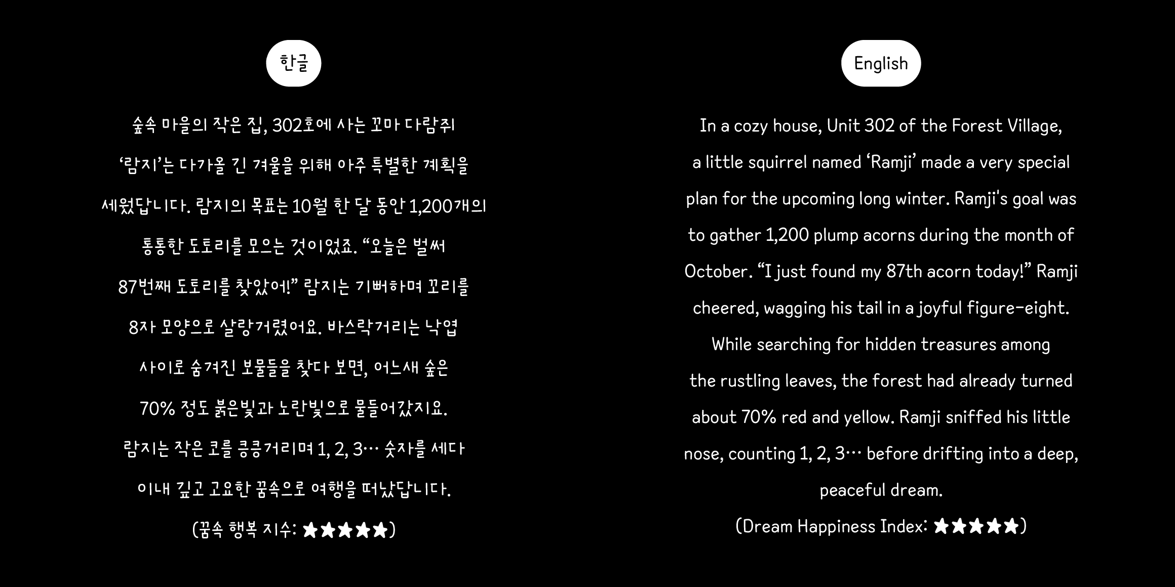 nut 쫄딱람지 font in use