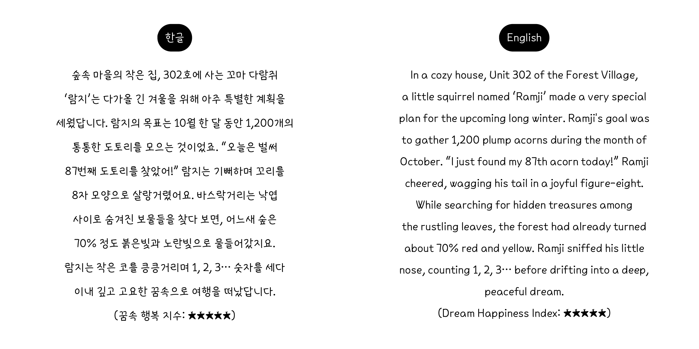 nut 깔깔람지 font in use