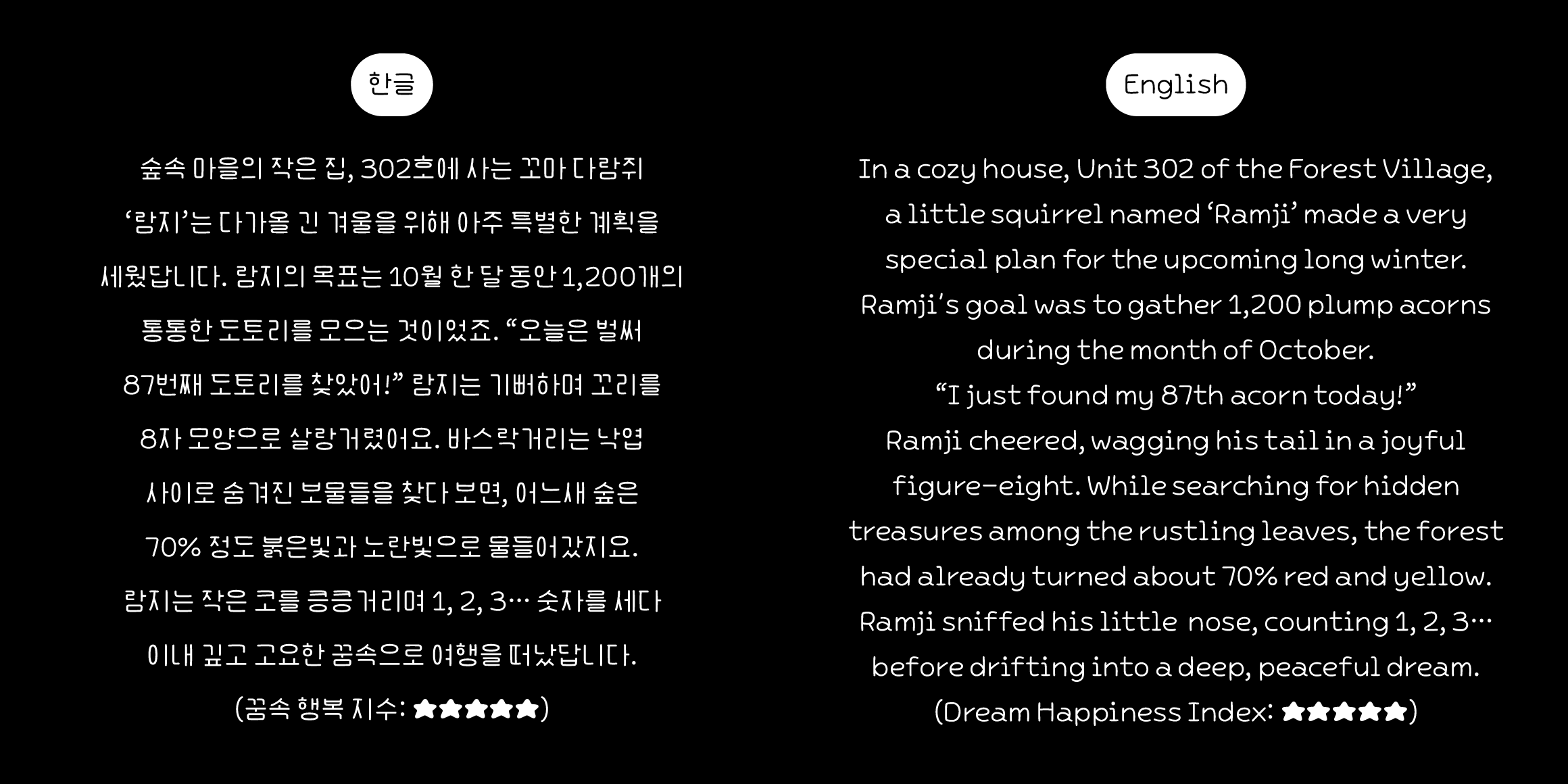 nut 베이비람지 font in use