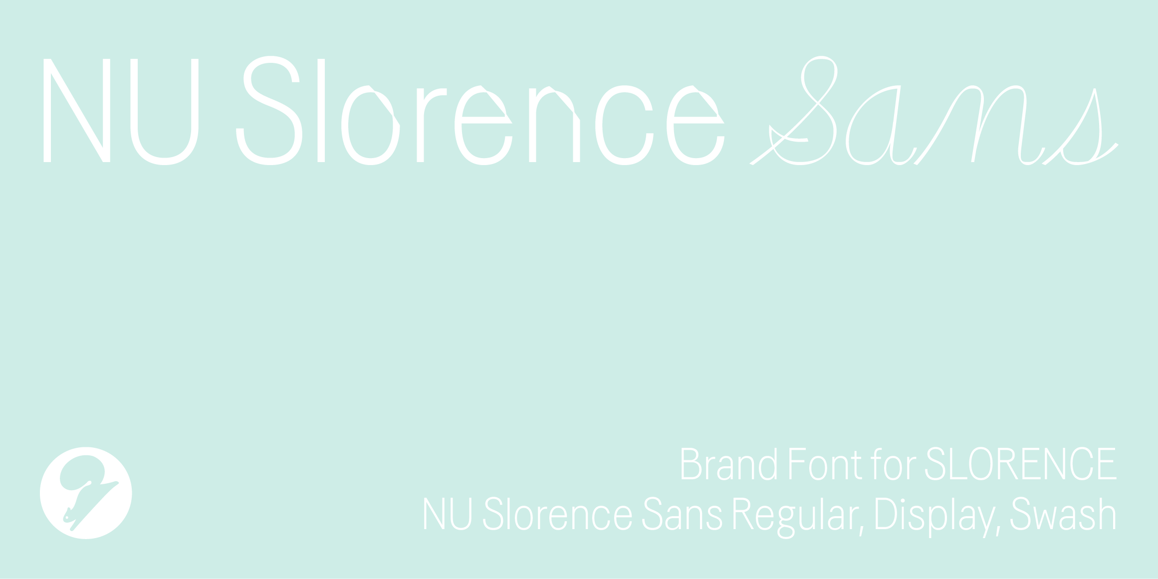 NU Slorence Sans font in use