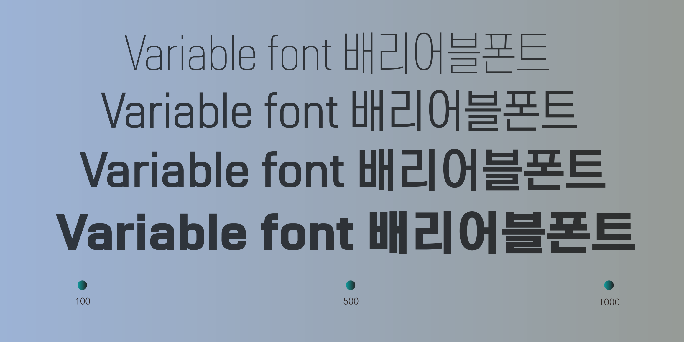 Rak-VF 고딕 Con-Exp font in use