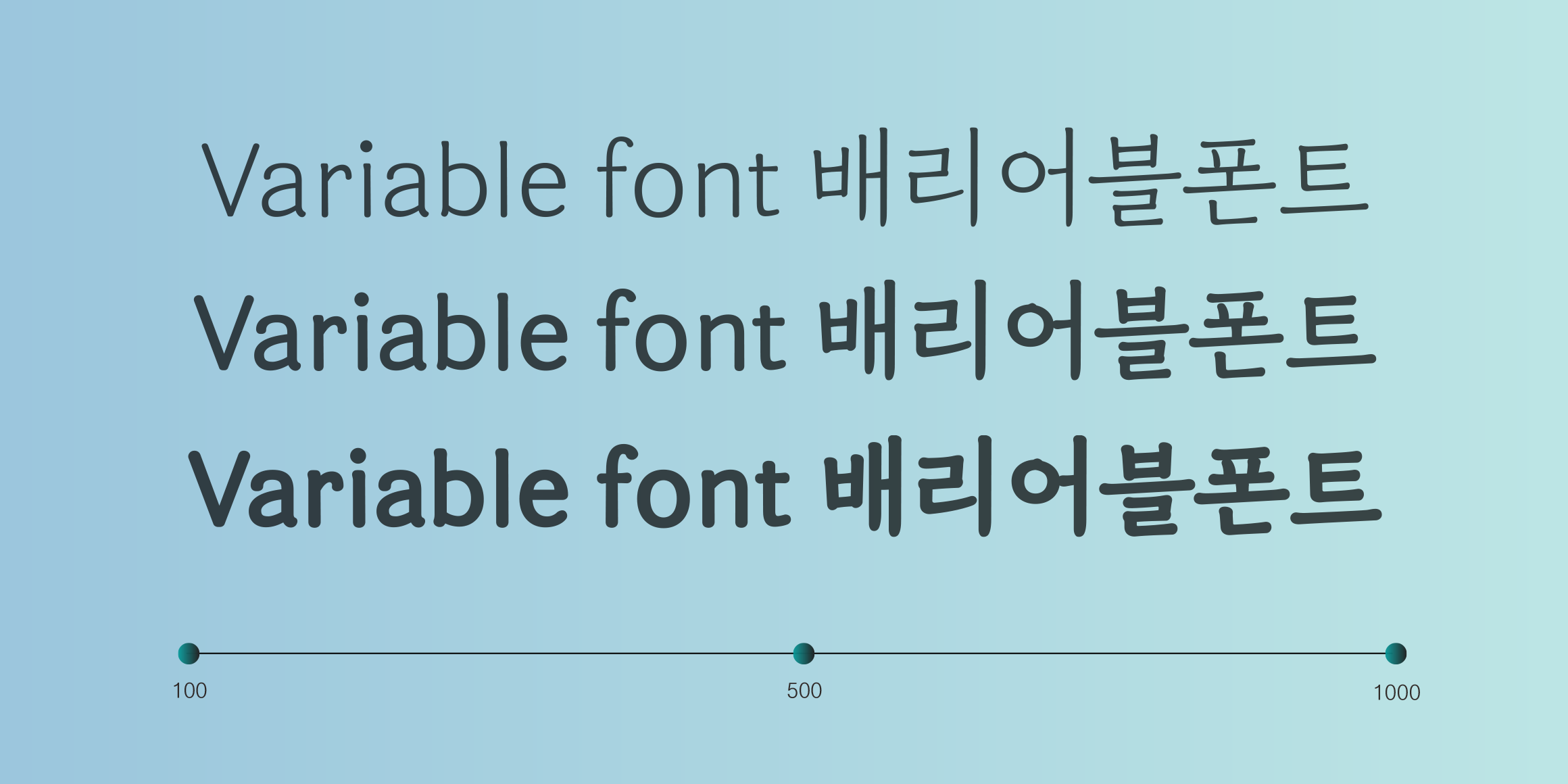 Rak-VF 서정 font in use