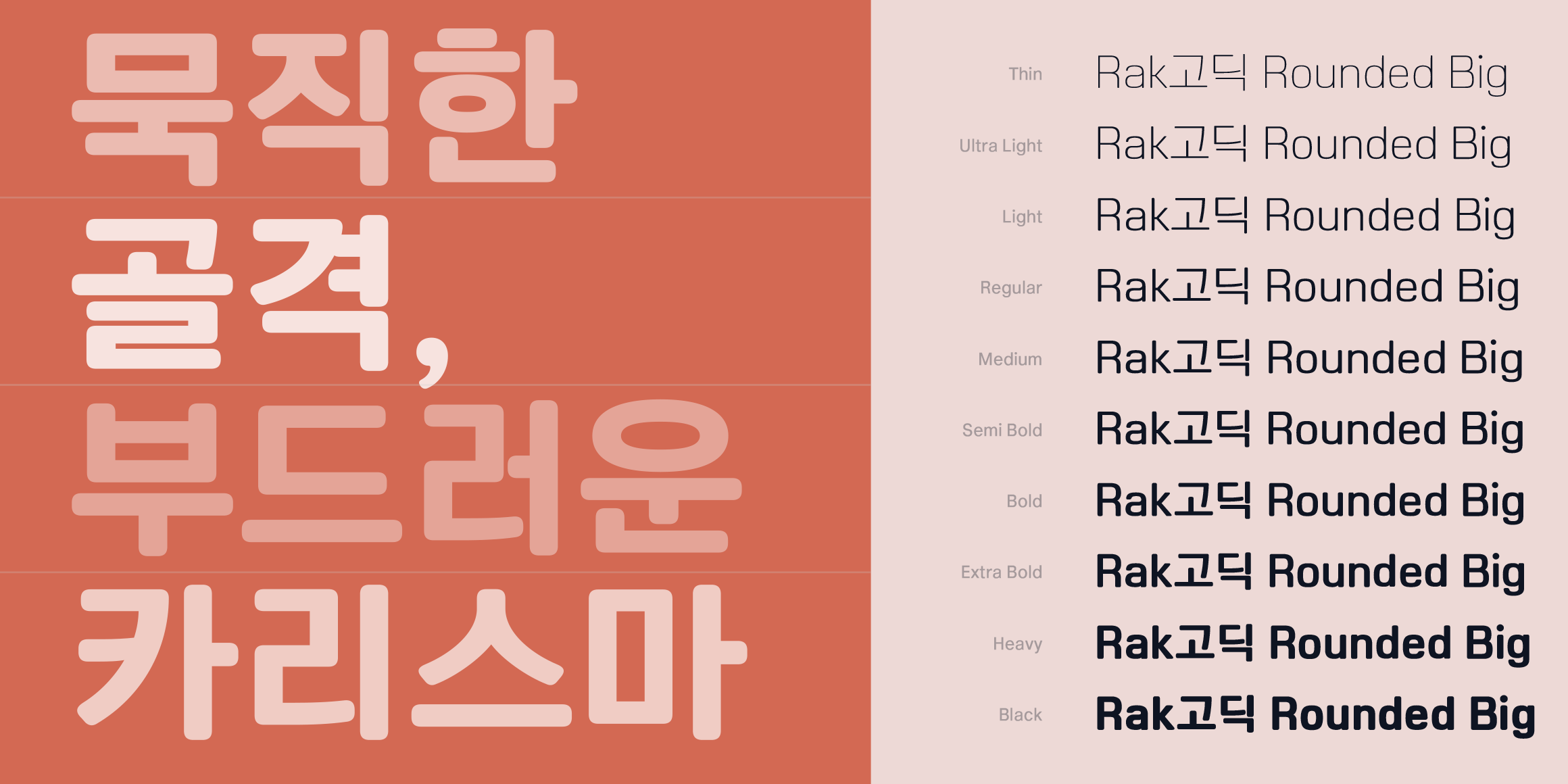RakGo Rounded Big font in use