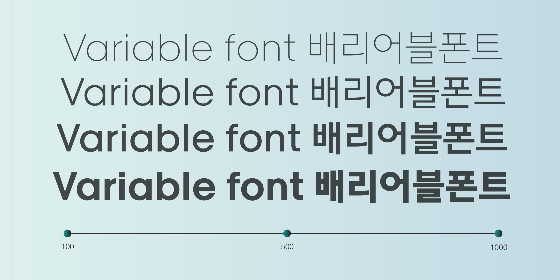 Rak-VF 정원고딕 font in use