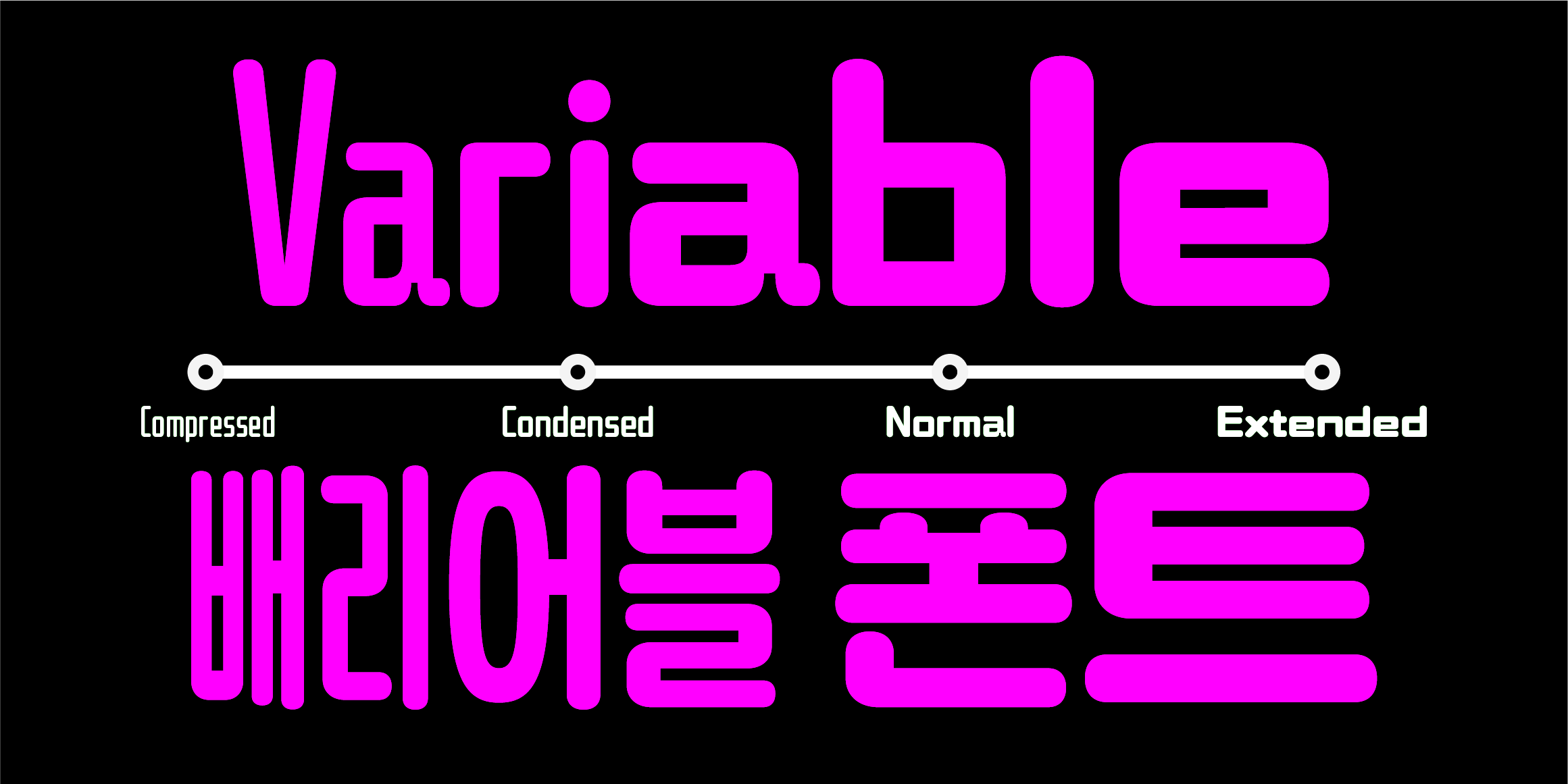 SD 워키토키Round font in use