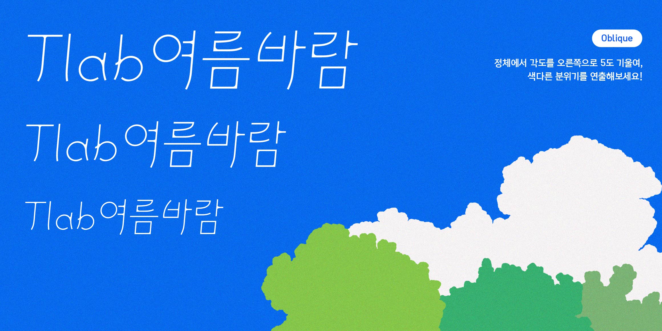 TlabSummerwind font in use