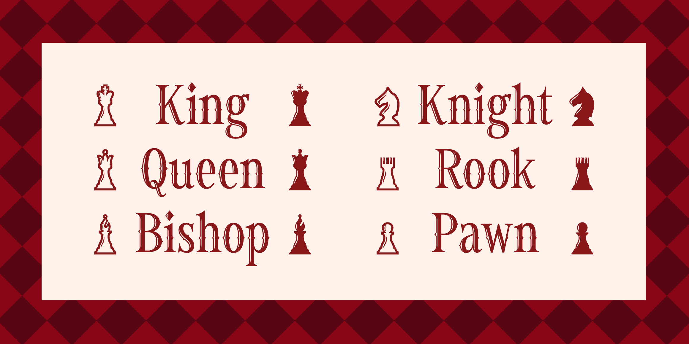 Tlab체크메이트Deco font in use