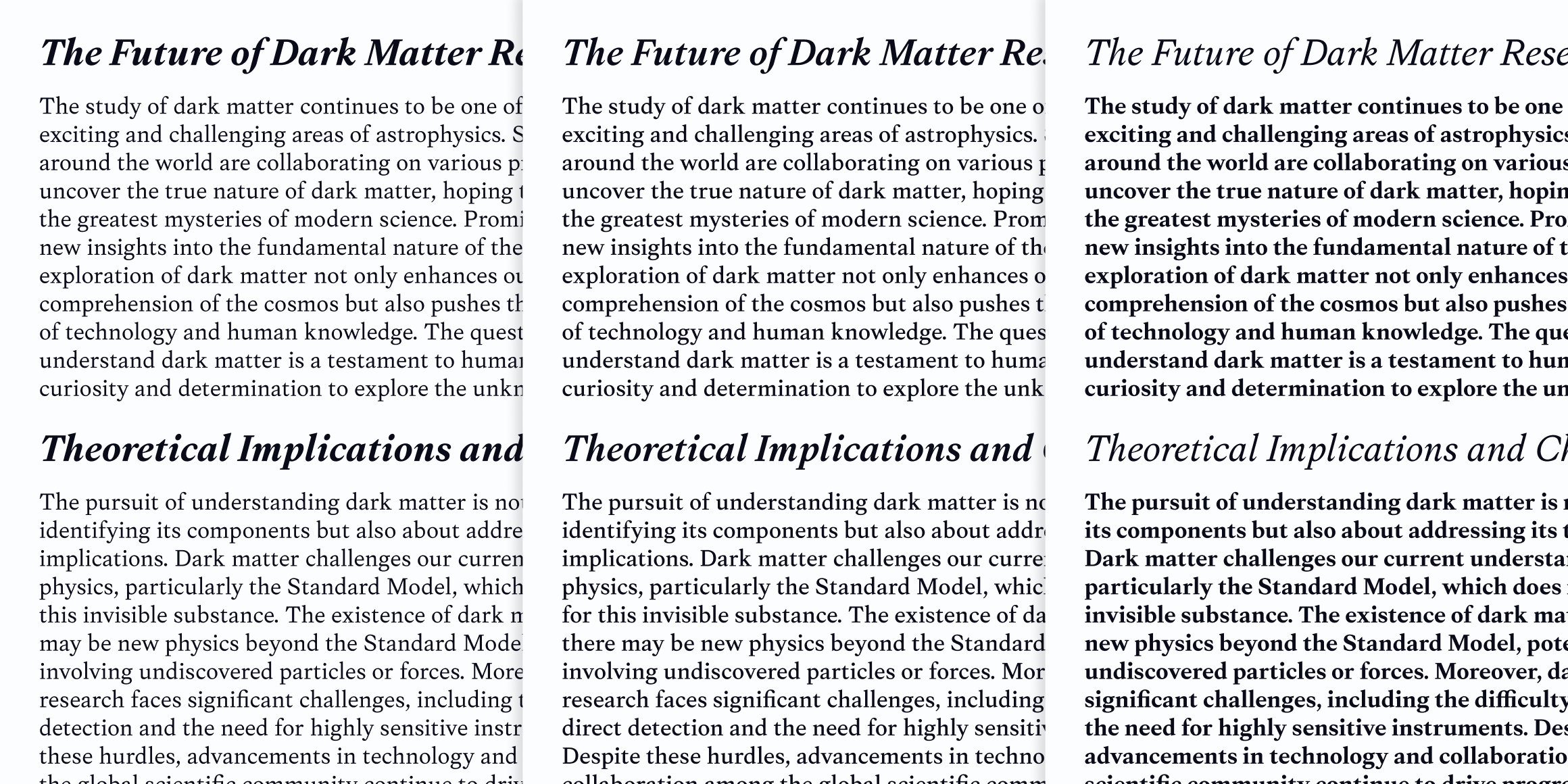 Frasa font in use