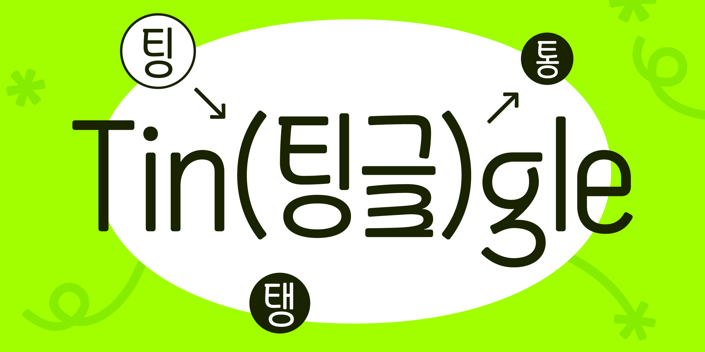 Yoon 팅글 font in use