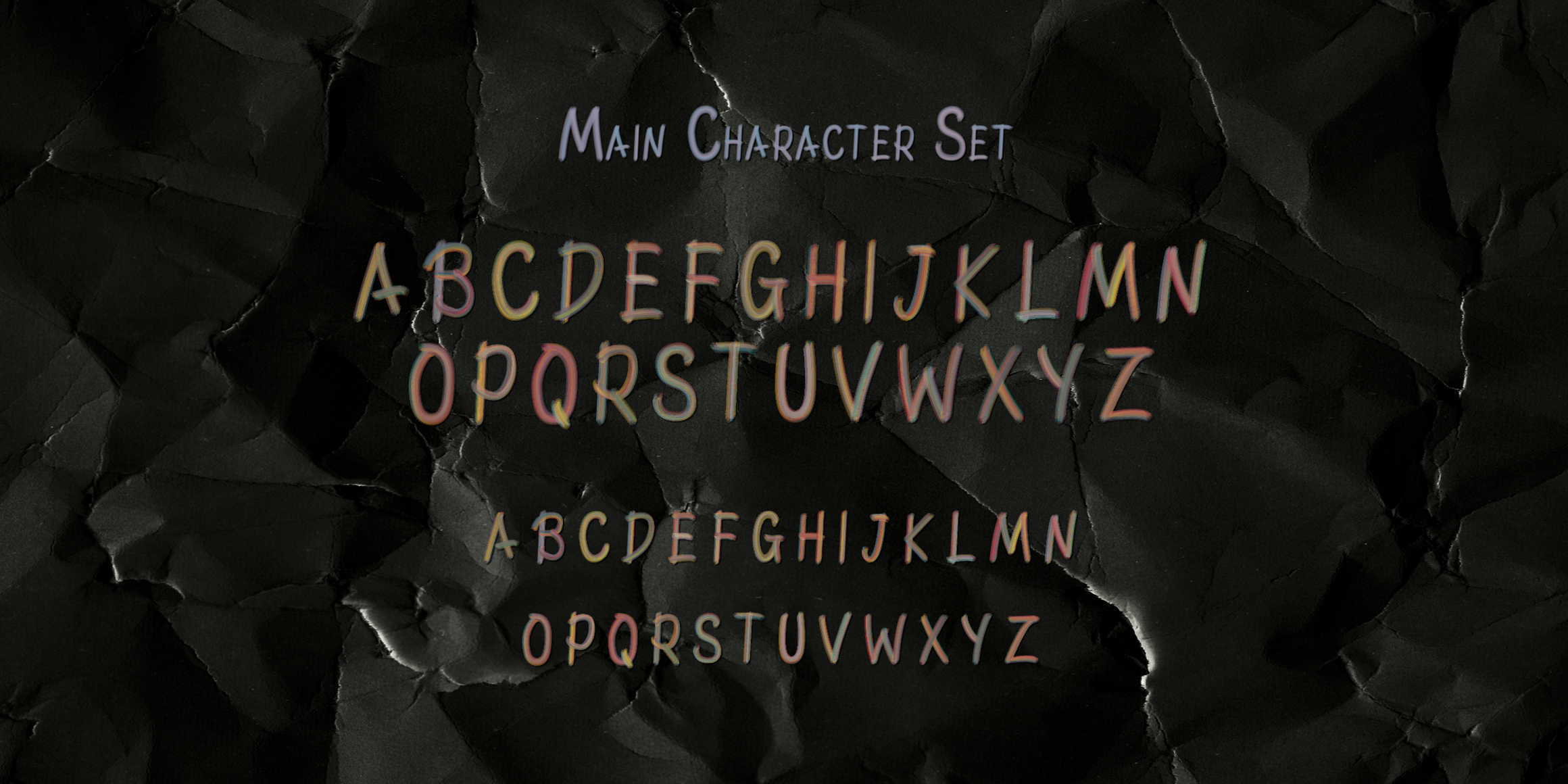 STM ScribblingBrush font in use