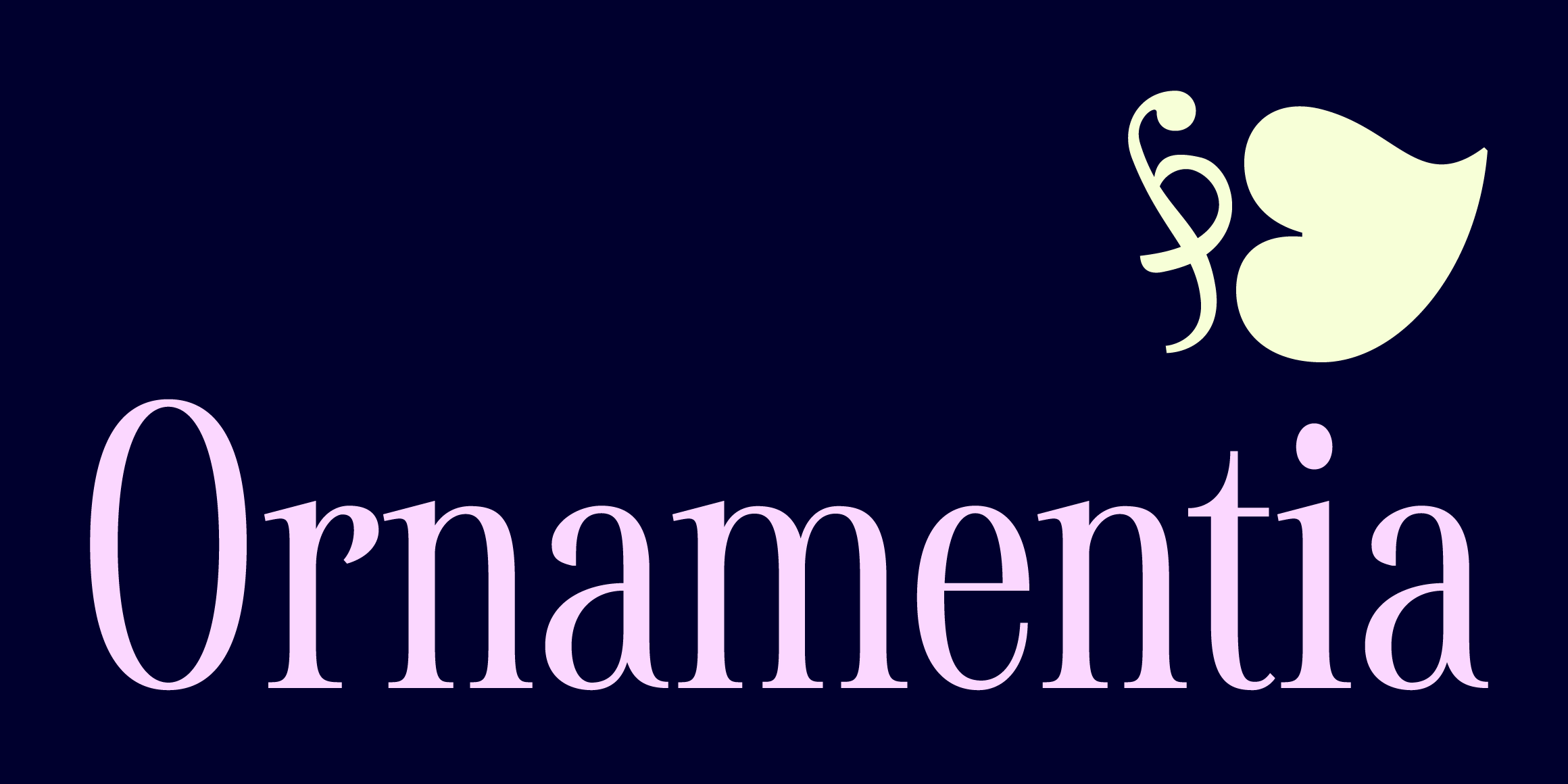 8 오너멘티아 font in use