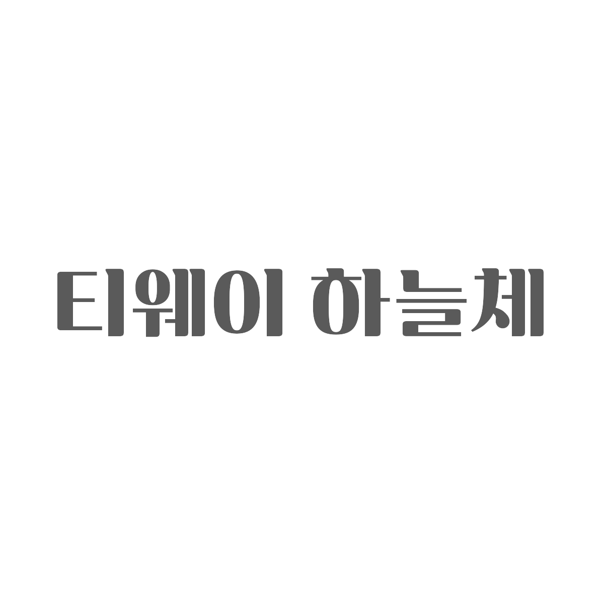 티웨이 하늘체