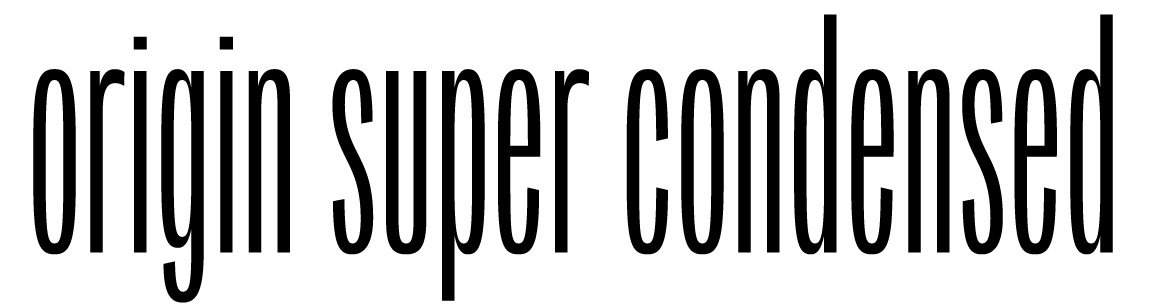 Production Type OriginSuperCondensed