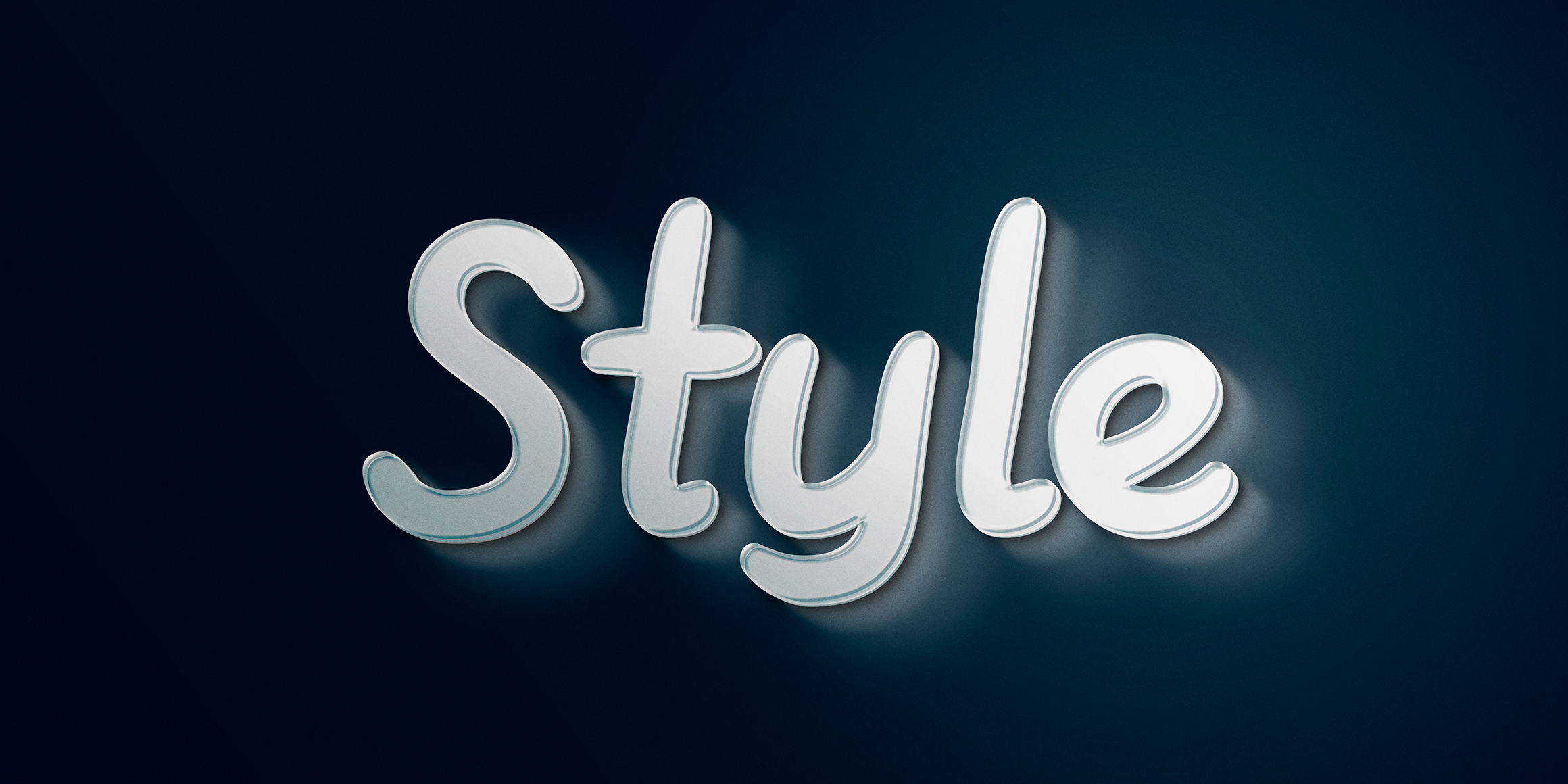 Dain BlueWhale font in use