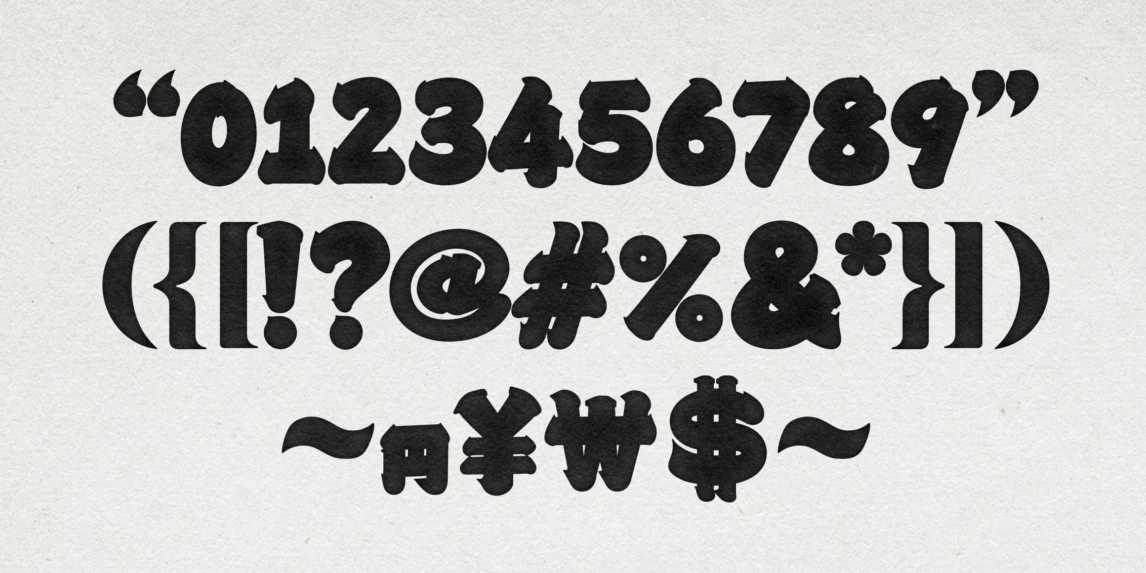 K110 쿠로코체 카고 font in use