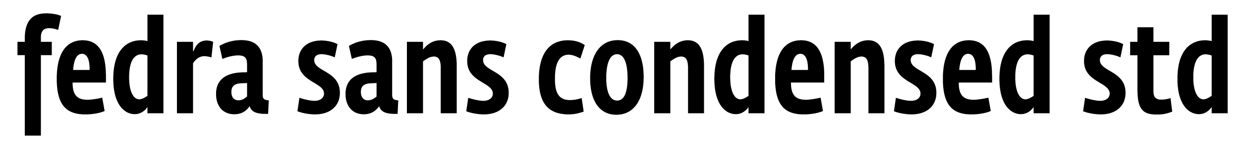 Fedra Sans Condensed Std