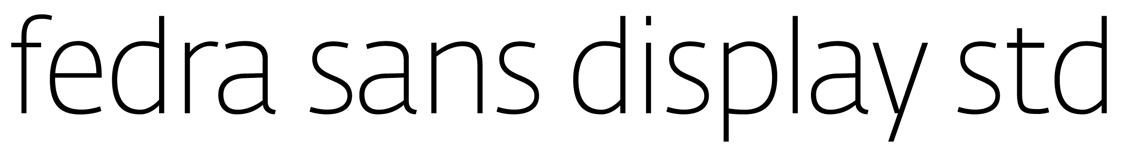 Fedra Sans Display Std