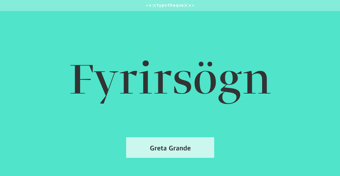 Greta Grande Std