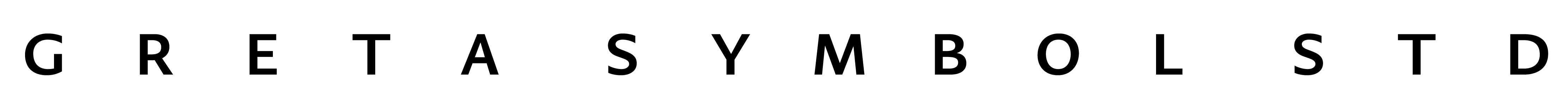 Greta Symbol Std