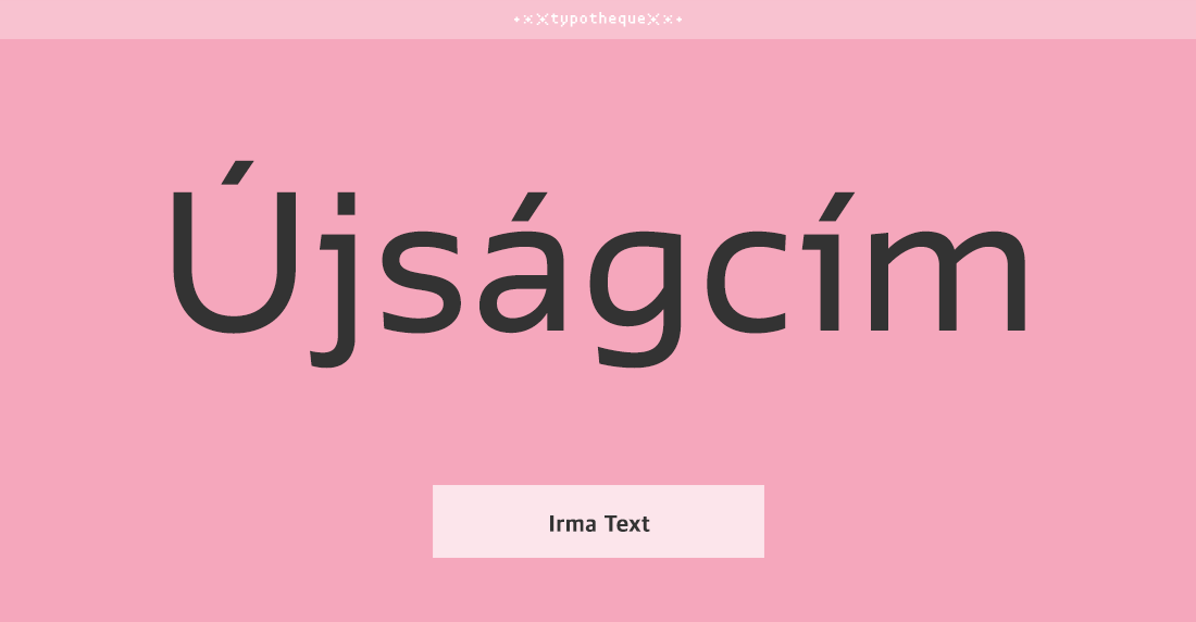 Irma Text Std