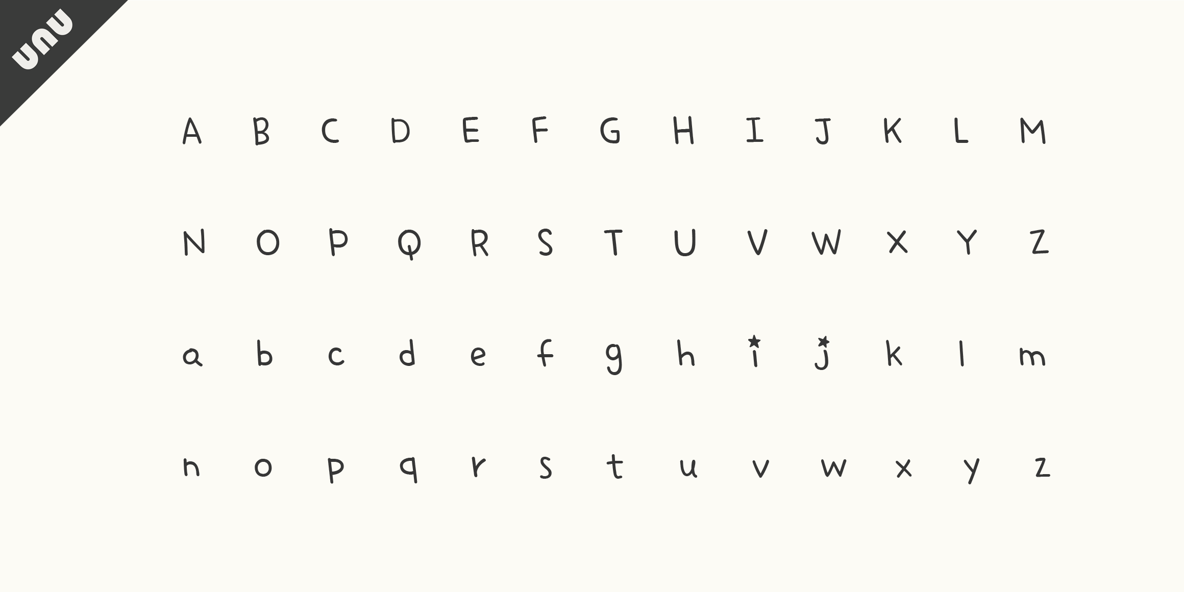 null font in use